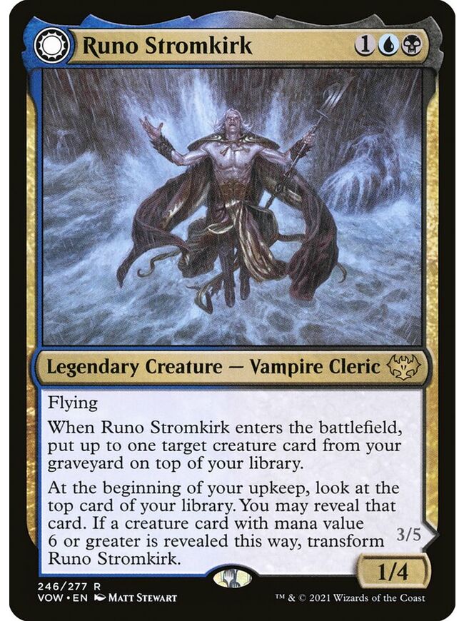 Runo Stromkirk // Krothuss, Lord of the Deep