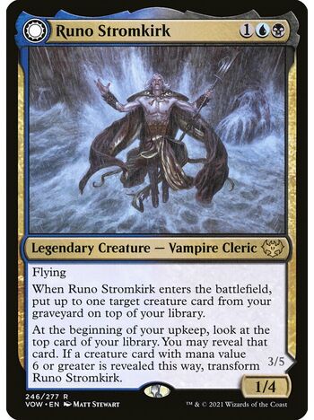 Runo Stromkirk // Krothuss, Lord of the Deep