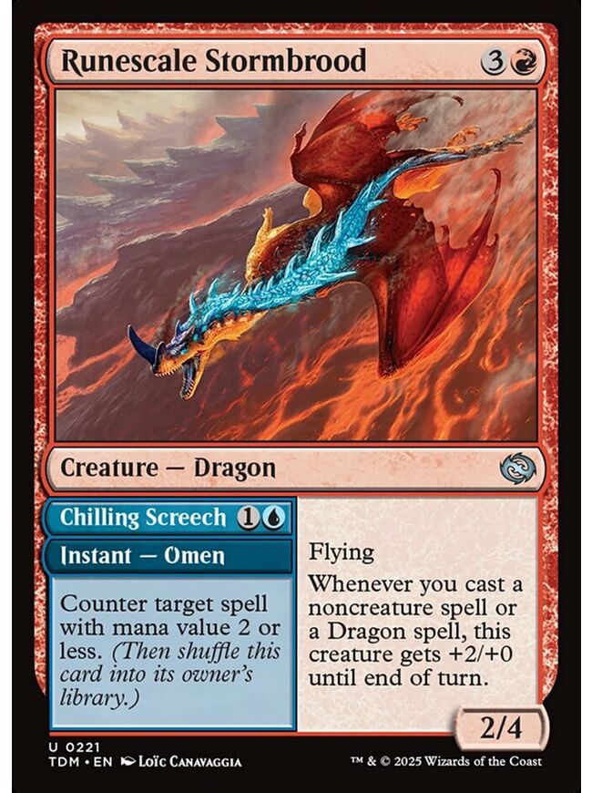 Runescale Stormbrood // Chilling Screech