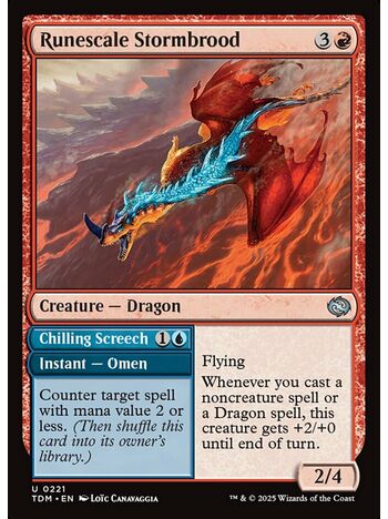 Runescale Stormbrood // Chilling Screech