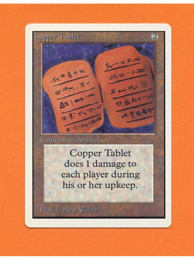 Copper Tablet