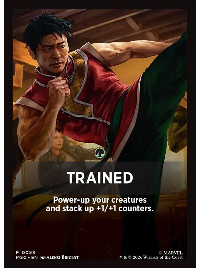 Trained