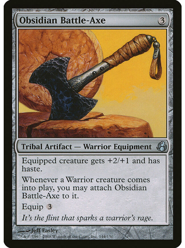 Obsidian Battle-Axe