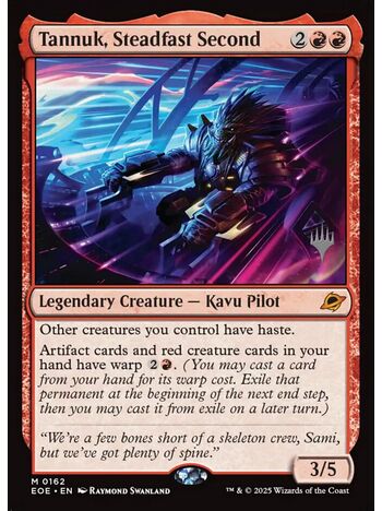 Tannuk, Steadfast Second