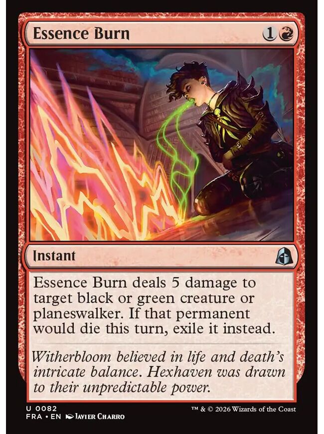 Essence Burn