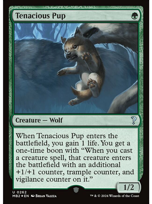 Tenacious Pup