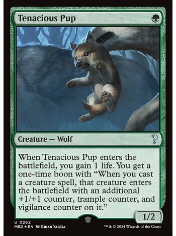 Tenacious Pup