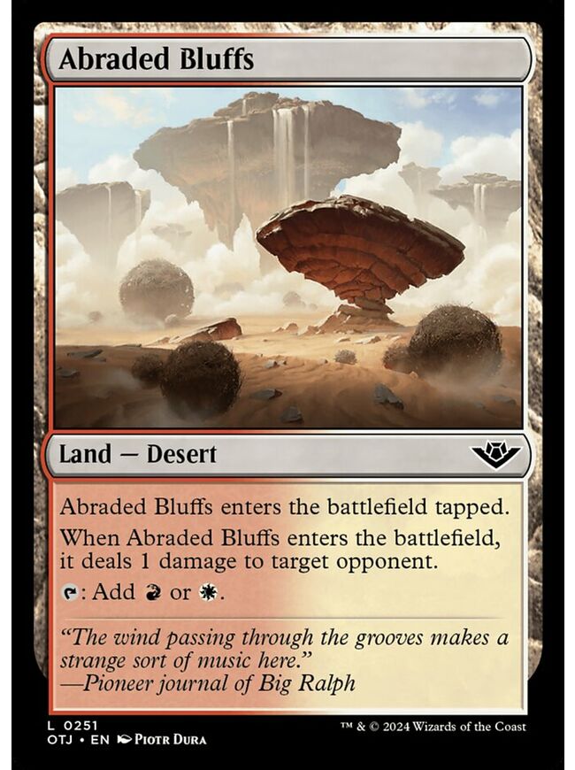Abraded Bluffs