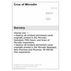 Crux of Mirrodin