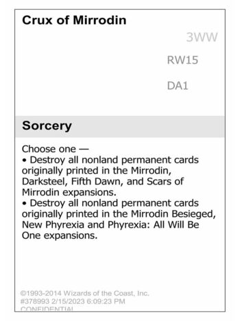 Crux of Mirrodin