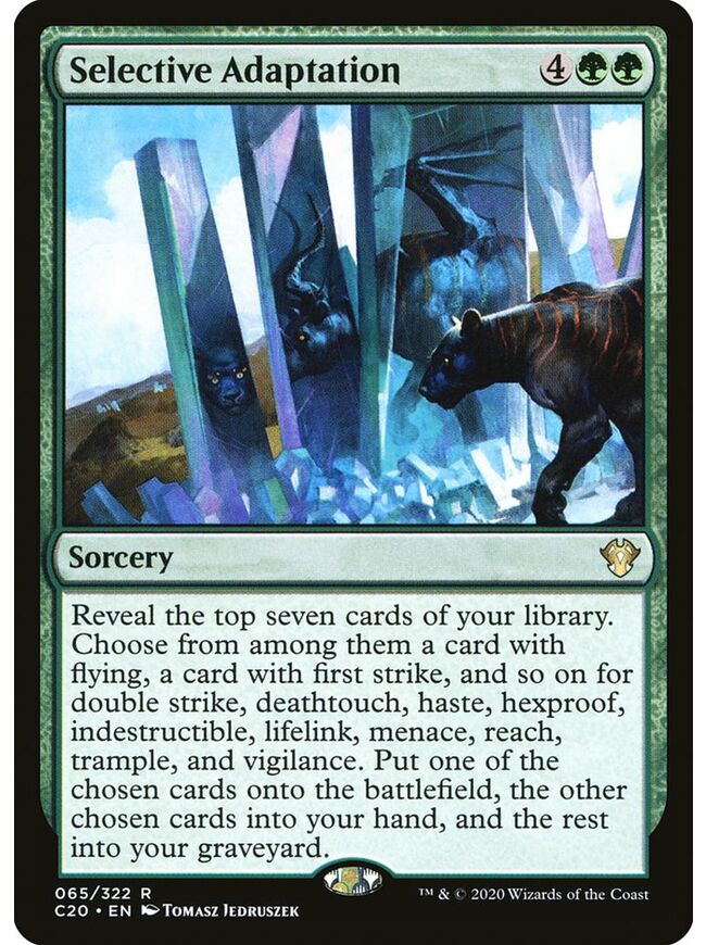 Selective Adaptation