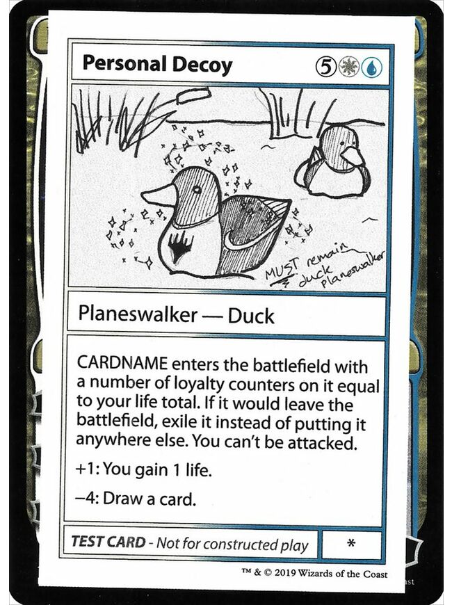 Personal Decoy
