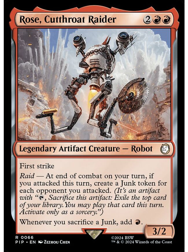 Rose, Cutthroat Raider