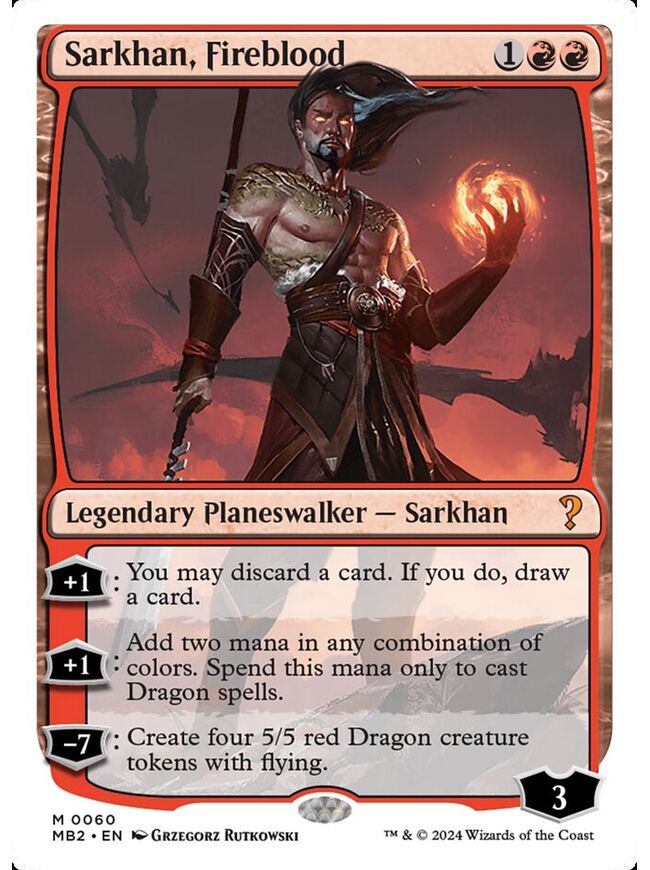 Sarkhan, Fireblood