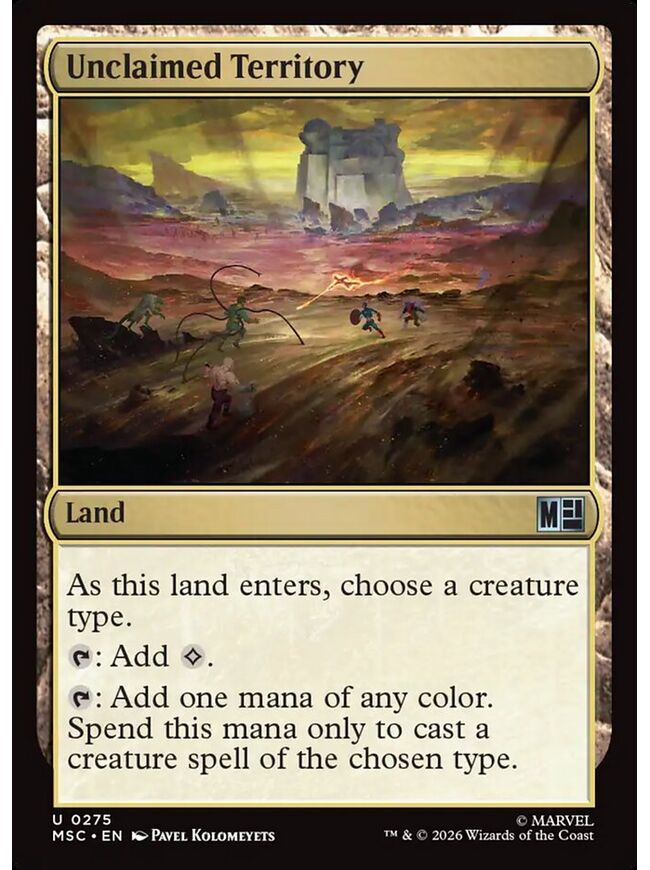 Unclaimed Territory