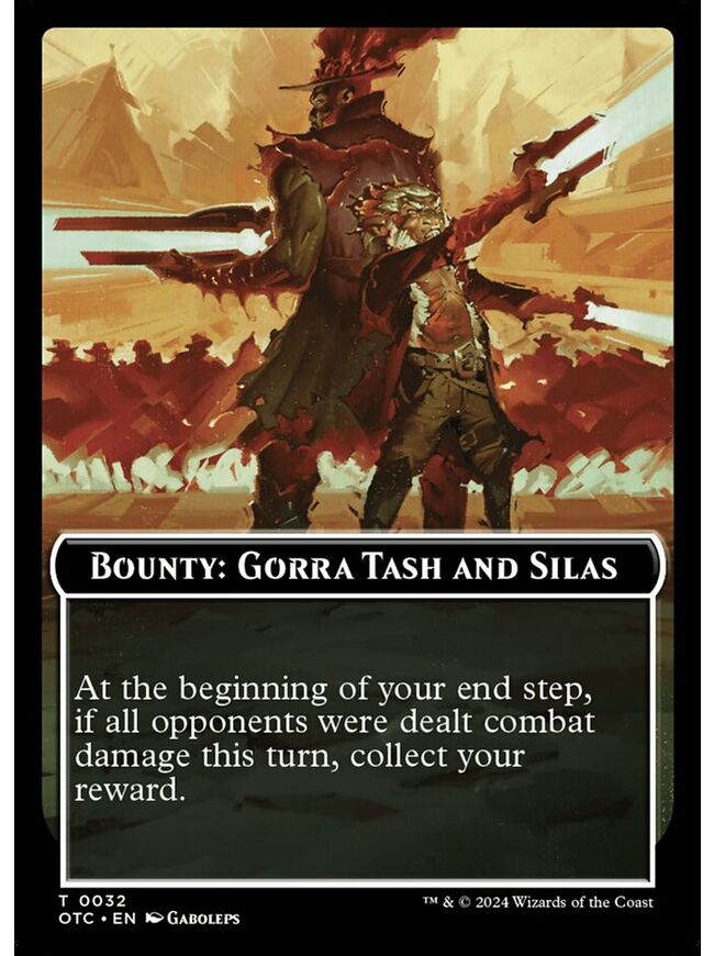 Bounty: Gorra Tash and Silas // Wanted! Token