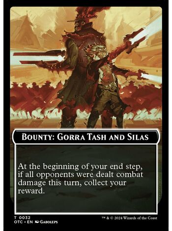 Bounty: Gorra Tash and Silas // Wanted! Token