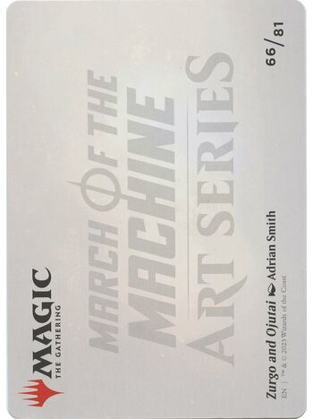 Zurgo and Ojutai // Zurgo and Ojutai (Art Series)