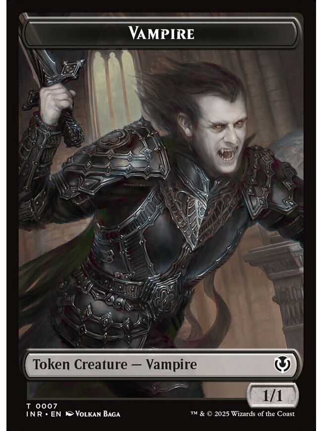 Vampire Token (1/1) (Black)