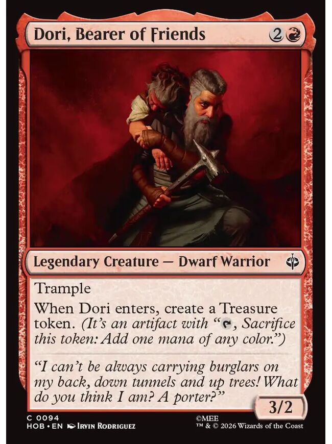 Dori, Bearer of Friends