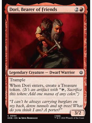 Dori, Bearer of Friends