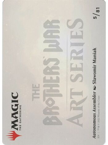 Autonomous Assembler // Autonomous Assembler (Art Series)