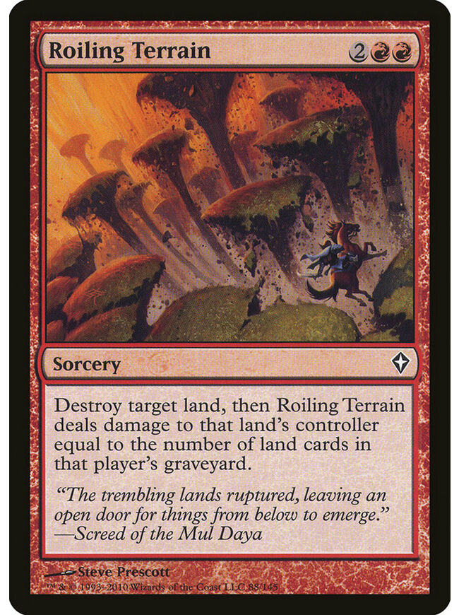 Roiling Terrain