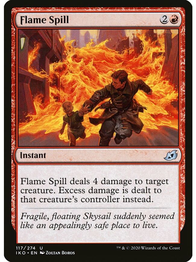 Flame Spill