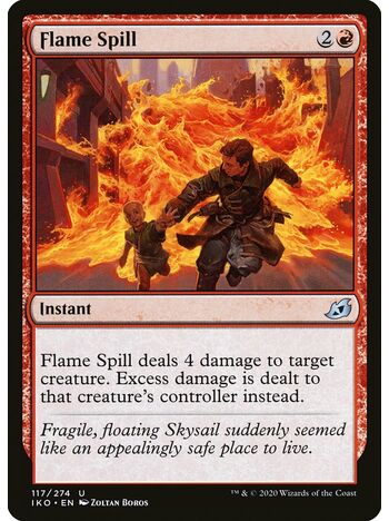Flame Spill