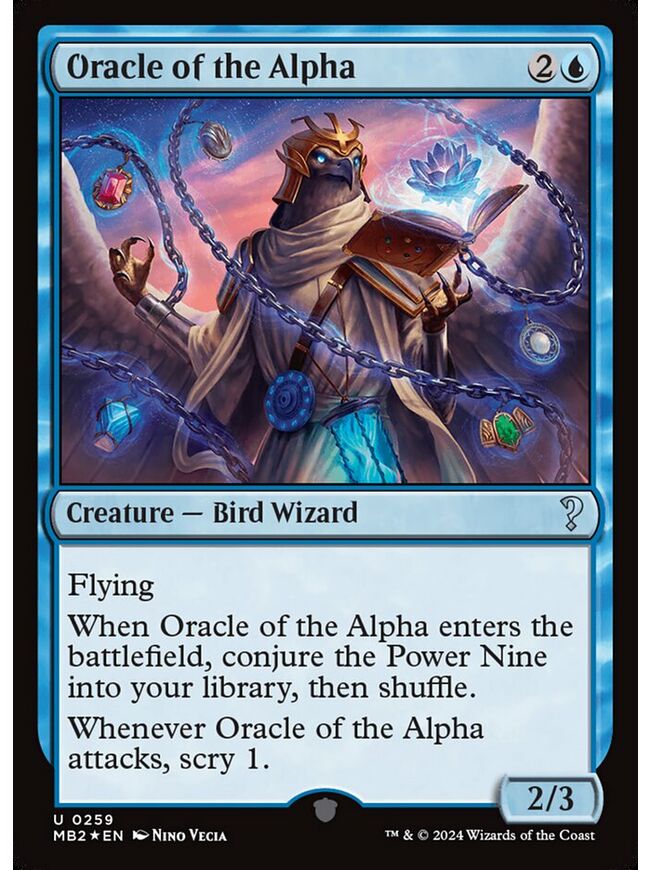 Oracle of the Alpha