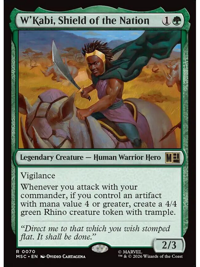 W'Kabi, Shield of the Nation