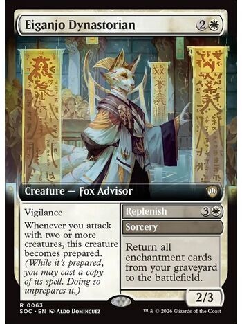 Eiganjo Dynastorian // Replenish