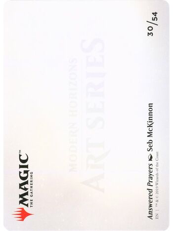 Answered Prayers // Answered Prayers (Art Series)