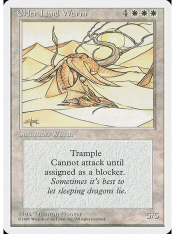 Elder Land Wurm
