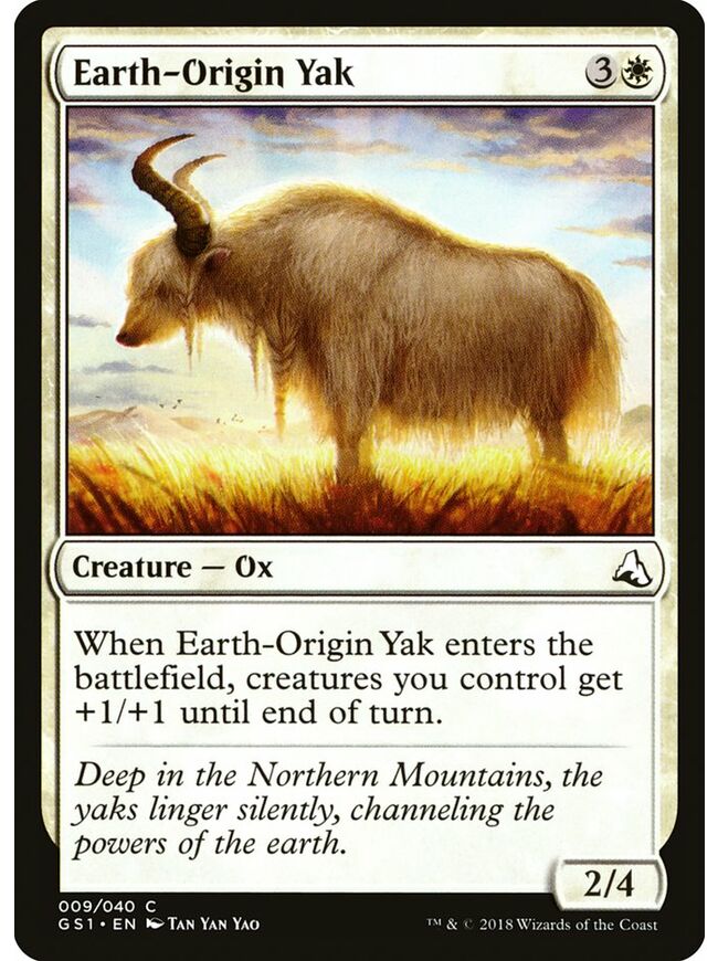 Earth-Origin Yak