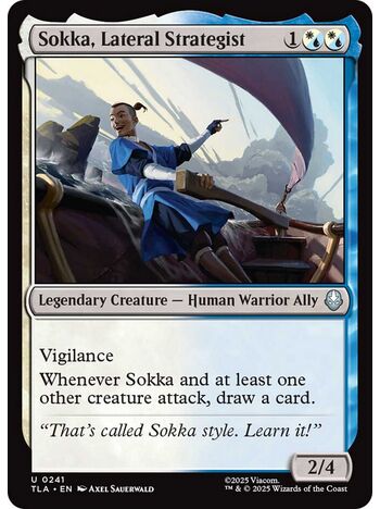 Sokka, Lateral Strategist
