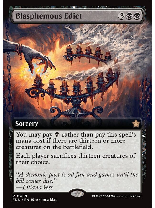 Blasphemous Edict