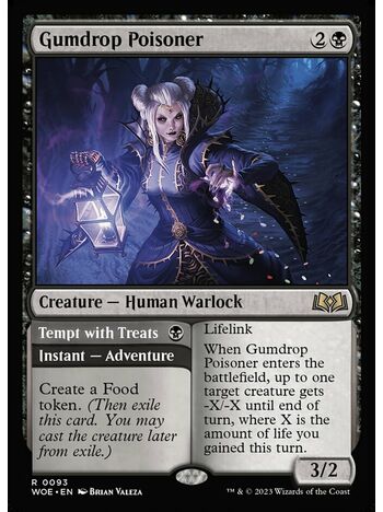Gumdrop Poisoner // Tempt with Treats