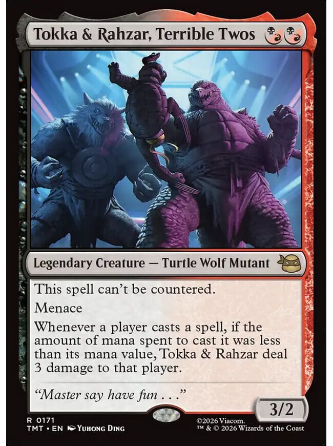 Tokka & Rahzar, Terrible Twos