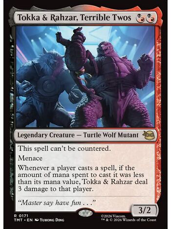 Tokka & Rahzar, Terrible Twos