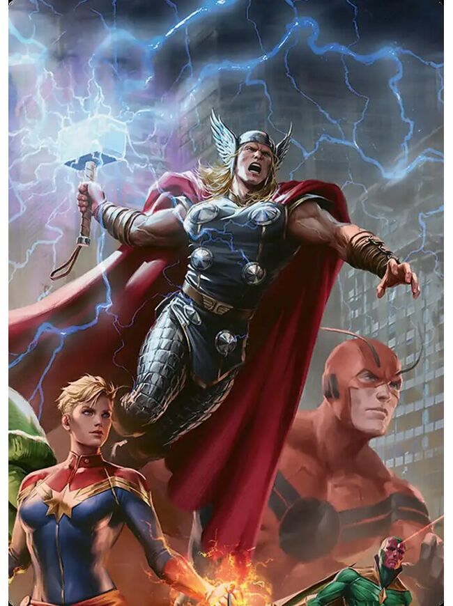 Thor, Guardian of Midgard // Thor, Guardian of Midgard (Art Series)
