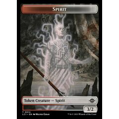 Spirit Token (3/2) (Red/White)
