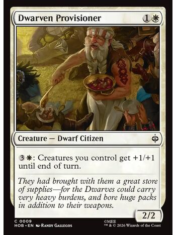 Dwarven Provisioner