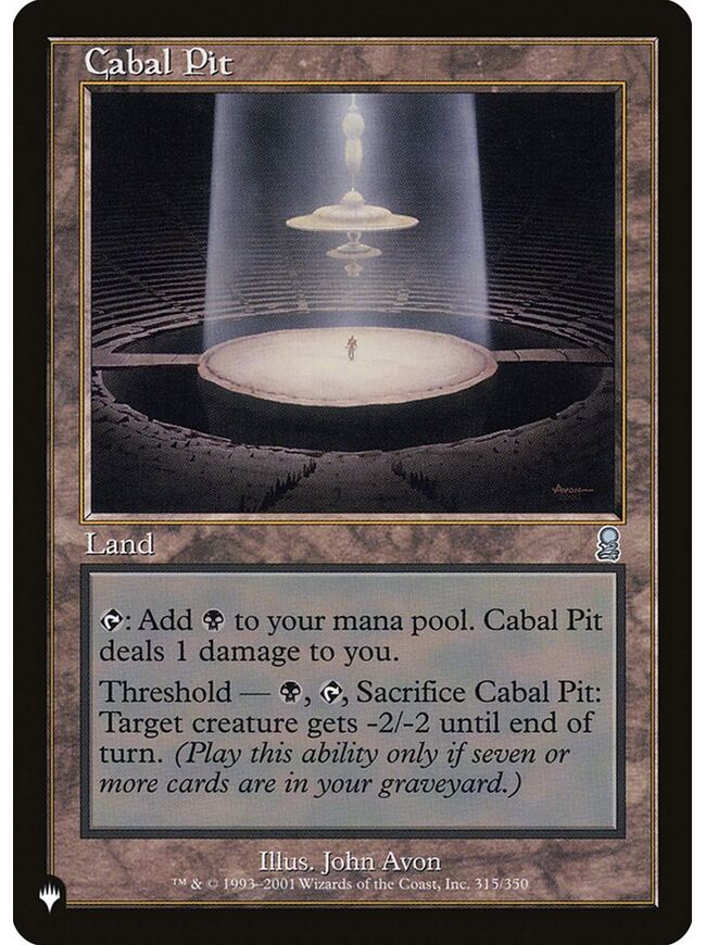 Cabal Pit