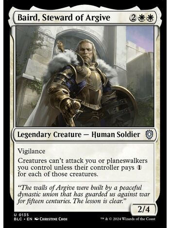 Baird, Steward of Argive