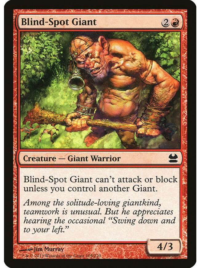 Blind-Spot Giant