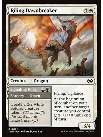 Riling Dawnbreaker // Signaling Roar