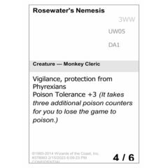 Rosewater's Nemesis