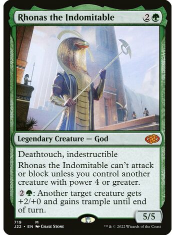 Rhonas the Indomitable