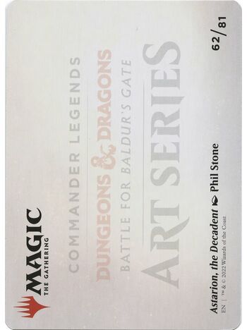 Astarion, the Decadent // Astarion, the Decadent (Art Series)